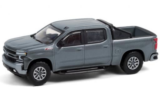 Miniature Chevrolet Silverado 1/64 Greenlight Z71 metallise grise 2020 Chevrolet Silverado 1/64 Greenlight Z71 metallise grise 2020 miniature