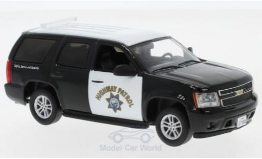 Miniature Chevrolet Tahoe 1/43 Greenlight noire/blanche California Highway Patrol 2012 Chevrolet Tahoe 1/43 Greenlight noire/blanche California Highway Patrol 2012 miniature