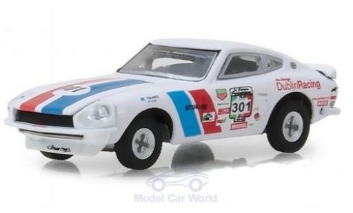 Datsun 240Z 1/64 Greenlight Rally No.301 1970 miniature