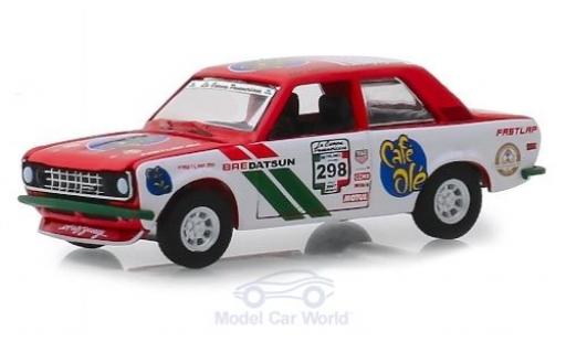 Datsun 510 1/64 Greenlight No.298 Café Olé La Carrera Panamericana 1972 miniature