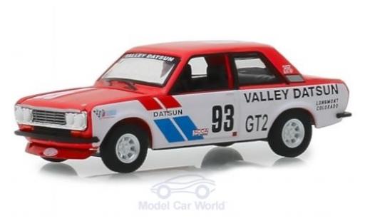 Miniature Datsun 510 1/64 Greenlight Rallye 1972 Datsun 510 1/64 Greenlight Rallye 1972 miniature