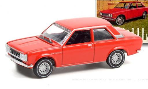 Miniature Datsun 510 1/64 Greenlight rouge 1972 Datsun 510 1/64 Greenlight rouge 1972 miniature