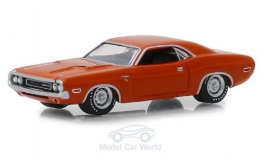 Miniature Dodge Challenger 1970 1/64 Greenlight R/T Hemi orange 1970 Dodge Challenger 1970 1/64 Greenlight R/T Hemi orange 1970 miniature