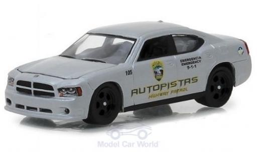 Miniature Dodge Charger 1/64 Greenlight Pursuit Autopistas Highway Patrol 2008 Dodge Charger 1/64 Greenlight Pursuit Autopistas Highway Patrol 2008 miniature
