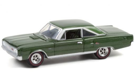 Miniature Dodge Coronet 1/64 Greenlight R/T HEMI metallise verte 1967 Dodge Coronet 1/64 Greenlight R/T HEMI metallise verte 1967 miniature