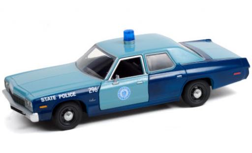 Miniature Dodge Monaco 1/24 Greenlight Massachusetts State Police 1975 Dodge Monaco 1/24 Greenlight Massachusetts State Police 1975 miniature