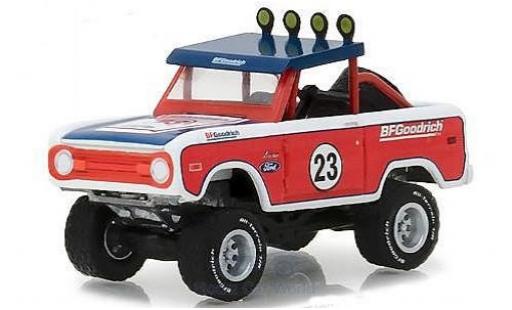 Miniature Ford Bronco 1/64 Greenlight Baja BFGoodrich Tires 1966 Ford Bronco 1/64 Greenlight Baja BFGoodrich Tires 1966 miniature