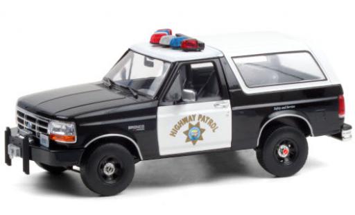 Miniature Ford Bronco 1/18 Greenlight California Highway Patrol 1995 Ford Bronco 1/18 Greenlight California Highway Patrol 1995 miniature