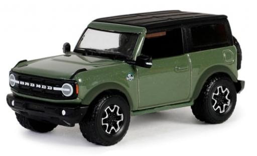 Miniature Ford Bronco 1/64 Greenlight Outer Banks verte 2023 1:64 Ford Bronco 1/64 Greenlight Outer Banks verte 2023 1:64 miniature