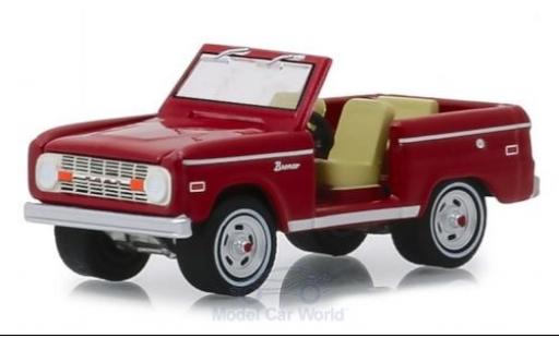 Miniature Ford Bronco 1/64 Greenlight rouge Elvis Presley Ford Bronco 1/64 Greenlight rouge Elvis Presley miniature
