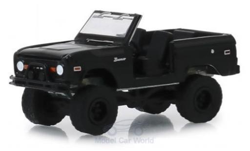 Miniature Ford Bronco 1/64 Greenlight noire 1969 Ford Bronco 1/64 Greenlight noire 1969 miniature