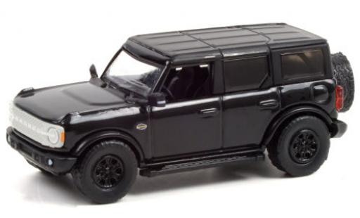 Miniature Ford Bronco 1/64 Greenlight Wildtrak noire 2021 Ford Bronco 1/64 Greenlight Wildtrak noire 2021 miniature