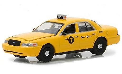 Miniature Ford Crown 1/64 Greenlight Victoria jaune Film John Wick 2008 Ford Crown 1/64 Greenlight Victoria jaune Film John Wick 2008 miniature