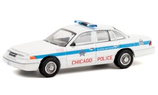 Miniature Ford Crown 1/64 Greenlight Victoria Police Interceptor Chicago Police Department 1995 Ford Crown 1/64 Greenlight Victoria Police Interceptor Chicago Police Department 1995 miniature