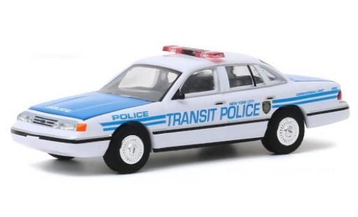 Miniature Ford Crown 1/64 Greenlight Victoria Police Interceptor New York City Transit Police 1994 Ford Crown 1/64 Greenlight Victoria Police Interceptor New York City Transit Police 1994 miniature