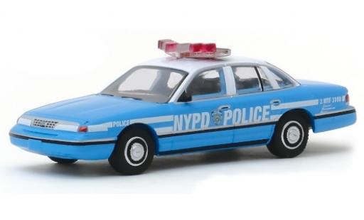 Miniature Ford Crown 1/64 Greenlight Victoria Police Interceptor NYPD - New York City Police Department 1993 Ford Crown 1/64 Greenlight Victoria Police Interceptor NYPD - New York City Police Department 1993 miniature