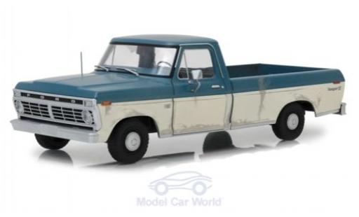 Miniature Ford F-1 1/18 Greenlight 00 bleue/blanche The Walking Dead 1973 Ford F-1 1/18 Greenlight 00 bleue/blanche The Walking Dead 1973 miniature