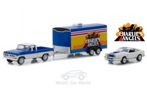 Miniature Ford F-1 1/64 Greenlight 00 Charlies Angels 1976 mi Anhänger und Mustang II Cobra II Ford F-1 1/64 Greenlight 00 Charlies Angels 1976 mi Anhänger und Mustang II Cobra II miniature