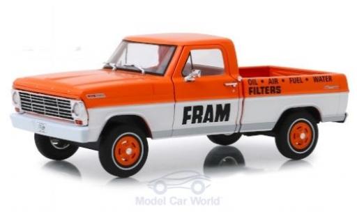 Miniature Ford F-1 1/24 Greenlight 00 FRAM 1967 Ford F-1 1/24 Greenlight 00 FRAM 1967 miniature