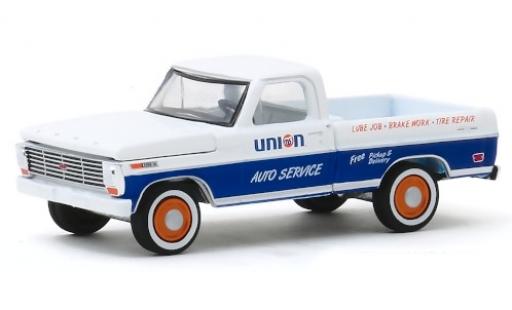 Miniature Ford F-1 1/64 Greenlight 00 Gulf 1968 Ford F-1 1/64 Greenlight 00 Gulf 1968 miniature