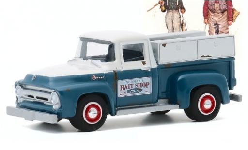 Miniature Ford F-1 1/64 Greenlight 00 Normans Bait Shop 1956 Ford F-1 1/64 Greenlight 00 Normans Bait Shop 1956 miniature
