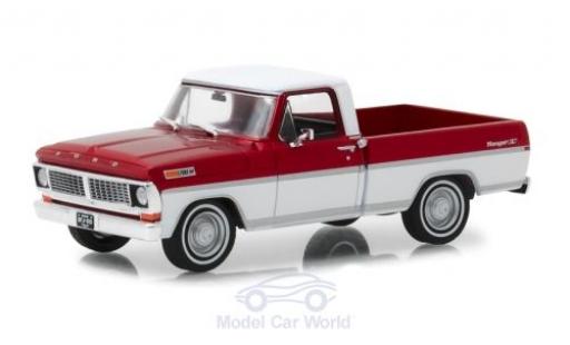 Miniature Ford F-1 1/43 Greenlight 00 Pick-Up rouge/blanche 1970 Ford F-1 1/43 Greenlight 00 Pick-Up rouge/blanche 1970 miniature