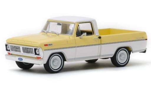 Miniature Ford F-1 1/43 Greenlight 00 Ranger XLT jaune/blanche 1970 Ford F-1 1/43 Greenlight 00 Ranger XLT jaune/blanche 1970 miniature