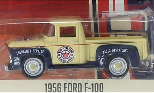 Miniature Ford F-1 1/64 Greenlight 00 Red Crown Gasoline 1956 Running On Empty Series 1 ohne Vitrine Ford F-1 1/64 Greenlight 00 Red Crown Gasoline 1956 Running On Empty Series 1 ohne Vitrine miniature