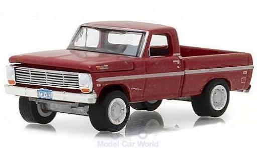 Miniature Ford F-1 1/64 Greenlight 00 rouge Supernatural 1969 Ford F-1 1/64 Greenlight 00 rouge Supernatural 1969 miniature