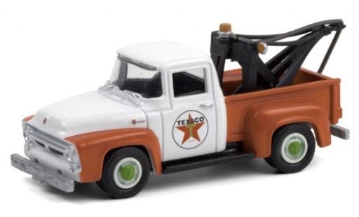Ford F-1 1/64 Greenlight 00 Tow Truck Texaco 1956 miniature