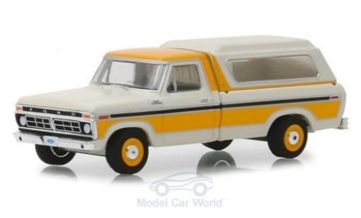 Miniature Ford F-1 1/64 Greenlight 00 blanche/orange 1977 Ford F-1 1/64 Greenlight 00 blanche/orange 1977 miniature