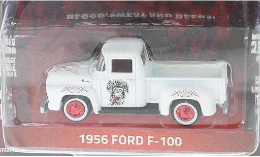 Miniature Ford F-1 1/64 Greenlight 00 blanche/rouge Gas Monkey Garage 1956 Ford F-1 1/64 Greenlight 00 blanche/rouge Gas Monkey Garage 1956 miniature