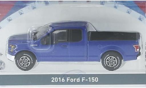 Miniature Ford F-1 1/64 Greenlight 50 metallise bleue 2016 Ford F-1 1/64 Greenlight 50 metallise bleue 2016 miniature