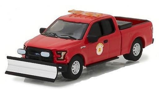 Miniature Ford F-1 1/64 Greenlight 50 rouge Public Works Arlington Heights avec Chasse-neige Ford F-1 1/64 Greenlight 50 rouge Public Works Arlington Heights avec Chasse-neige miniature