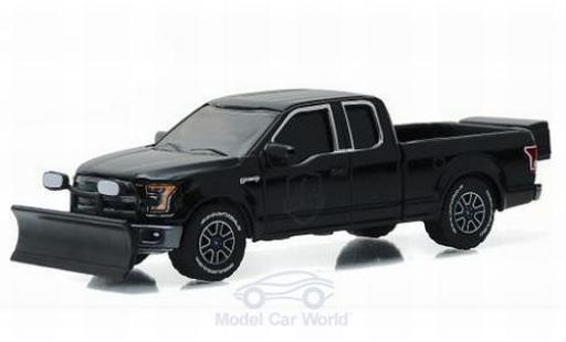 Miniature Ford F-1 1/64 Greenlight 50 noire 2015 Black Bandit - Series 16 ohne Vitrine Ford F-1 1/64 Greenlight 50 noire 2015 Black Bandit - Series 16 ohne Vitrine miniature