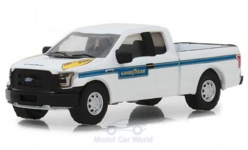 Miniature Ford F-1 1/64 Greenlight 50 blanche Goodyear 2016 Ford F-1 1/64 Greenlight 50 blanche Goodyear 2016 miniature