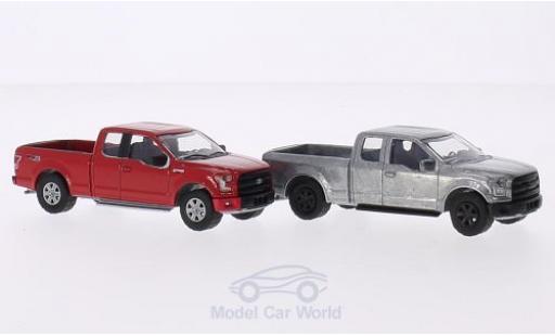 Miniature Ford F-1 1/64 Greenlight 50 XLT 2014 2er-Set in PC-Box je 1x rouge und 1x unlackiert FirstCut Ford F-1 1/64 Greenlight 50 XLT 2014 2er-Set in PC-Box je 1x rouge und 1x unlackiert FirstCut miniature