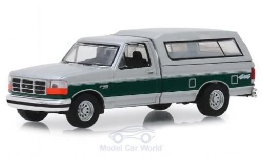 Miniature Ford F-1 1/64 Greenlight 50 XLT grise/verte 1996 Ford F-1 1/64 Greenlight 50 XLT grise/verte 1996 miniature