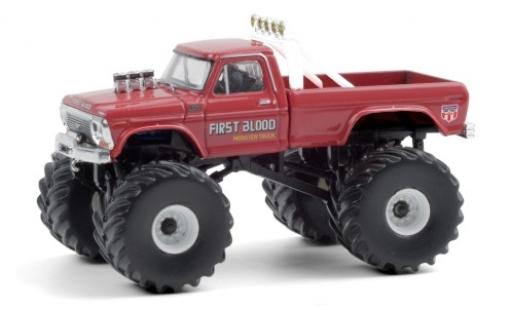 Ford F-250 1/64 Greenlight Monster Truck First Blood 1978 miniature