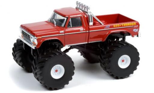 Ford F-250 1/43 Greenlight Monster Truck God of Thunder 1979 1:43 miniature
