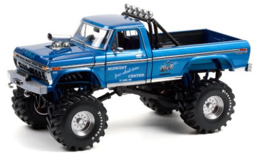 Miniature Ford F-250 1/18 Greenlight Monster Truck Midwest Four Wheel Drive Center 1974 avec 48 Zoll Bereifung Ford F-250 1/18 Greenlight Monster Truck Midwest Four Wheel Drive Center 1974 avec 48 Zoll Bereifung miniature