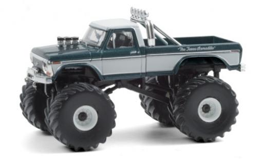 Ford F-250 1/64 Greenlight Monster Truck Texas Armadillo 1979 miniature