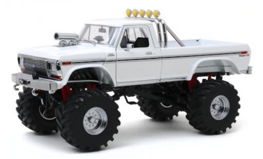 Miniature Ford F-250 1/18 Greenlight Monster Truck blanche 1979 avec 48 Zoll-Bereifung Ford F-250 1/18 Greenlight Monster Truck blanche 1979 avec 48 Zoll-Bereifung miniature