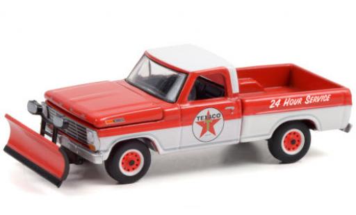 Miniature Ford F-250 1/64 Greenlight Texaco 1968 avec Räumschild Ford F-250 1/64 Greenlight Texaco 1968 avec Räumschild miniature
