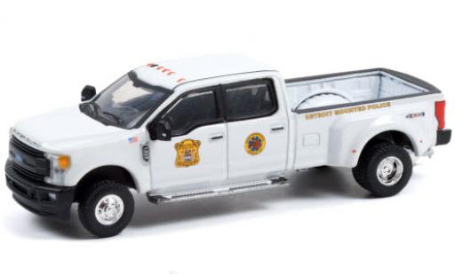 Miniature Ford F-350 1/64 Greenlight Dually Detroit Mounted Police 2017 Ford F-350 1/64 Greenlight Dually Detroit Mounted Police 2017 miniature