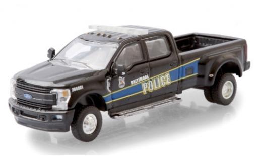 Miniature Ford F-350 1/64 Greenlight Lariat Baltimore Police Department 2019 Ford F-350 1/64 Greenlight Lariat Baltimore Police Department 2019 miniature
