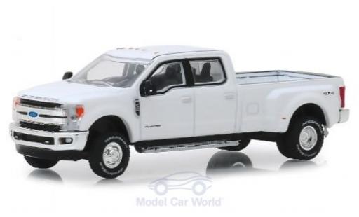 Miniature Ford F-350 1/64 Greenlight Lariat blanche 2018 Ford F-350 1/64 Greenlight Lariat blanche 2018 miniature