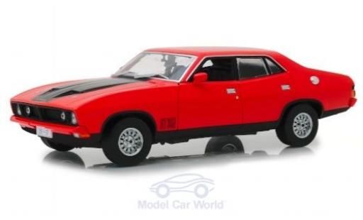 Miniature Ford Falcon 1/18 Greenlight XB GT 351 4-Door Saloon rouge/matt-noire RHD 1974 Ford Falcon 1/18 Greenlight XB GT 351 4-Door Saloon rouge/matt-noire RHD 1974 miniature