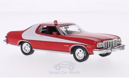 Miniature Ford Gran Torino 1/43 Greenlight rouge/blanche 1976 Starsky & Hutch TV-Serie Ford Gran Torino 1/43 Greenlight rouge/blanche 1976 Starsky & Hutch TV-Serie miniature