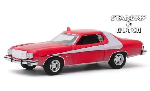 Miniature Ford Gran Torino 1/24 Greenlight rouge/blanche Starsky & Hutch 1976 Ford Gran Torino 1/24 Greenlight rouge/blanche Starsky & Hutch 1976 miniature